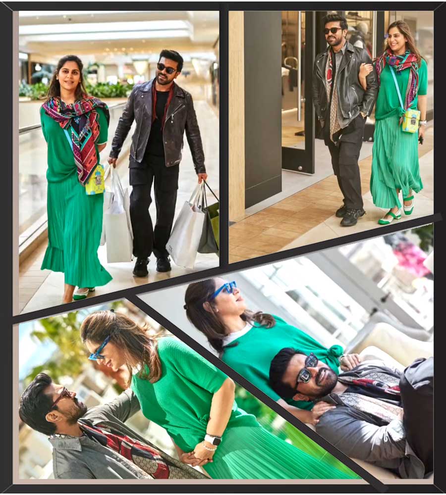 Ram Charan and Upasana happy moments