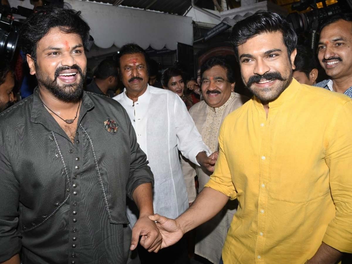 Ram Charan and Upasana surprises Manchu Manoj