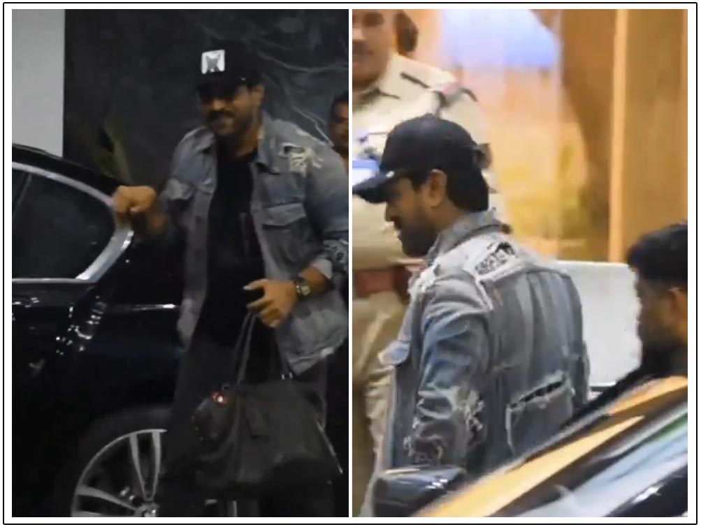 Ram Charan has jetted off to London for a well-deserved break