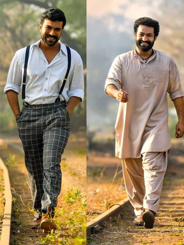 Ram Charan, NTR and Rajamouli are firing RRR on all cylinders