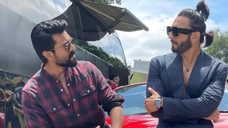 Ram Charan's pleasant surprise to Ranveer Singh