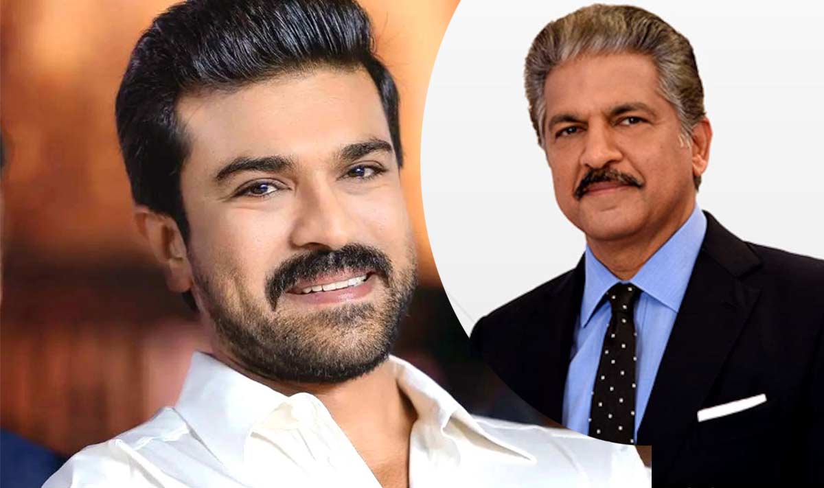 Ram Charan questions Anand Mahindra