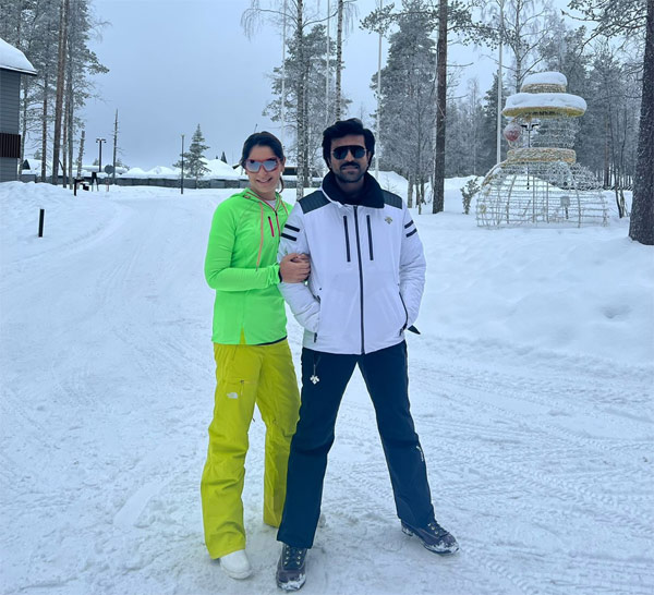 ram charan upasana vacation