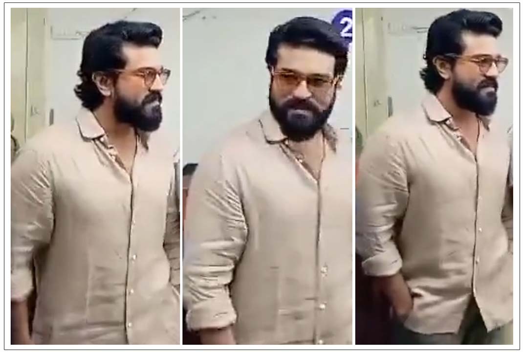 Ram Charan visited the Khairatabad RTO office