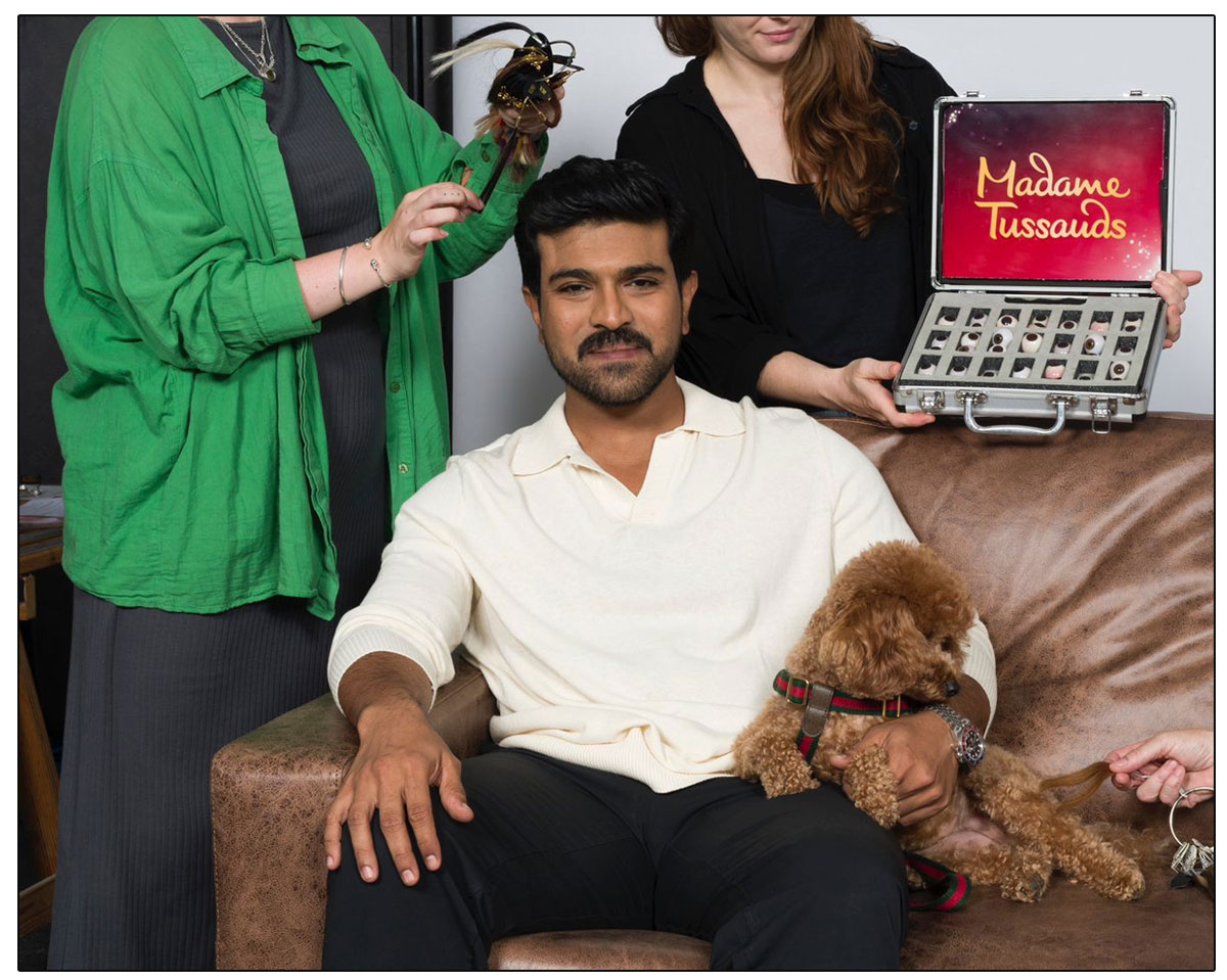 Ram Charan was honored with the Madame Tussauds of the Future Award