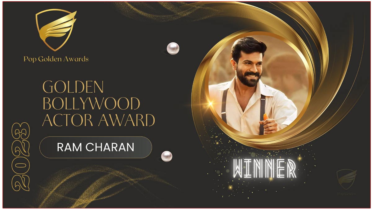 Ram Charan wins a Prestigious award