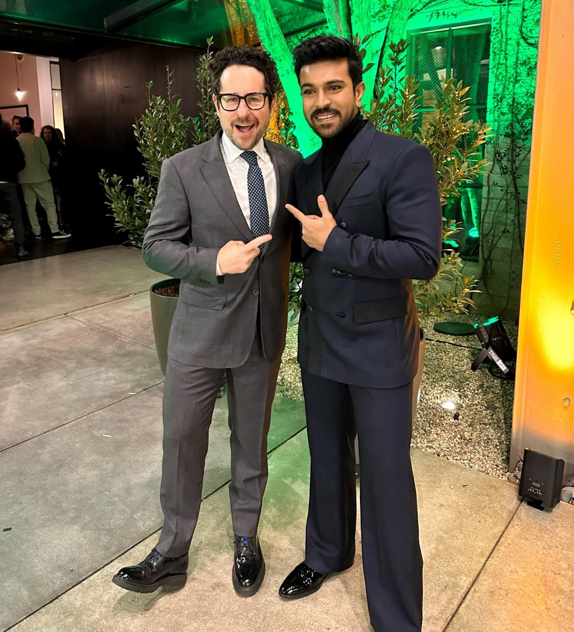 Ram Charan With JJ Abrams Hinting A Collab 