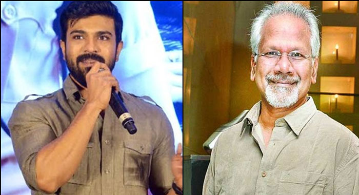 Ram Charan with Maniratnam