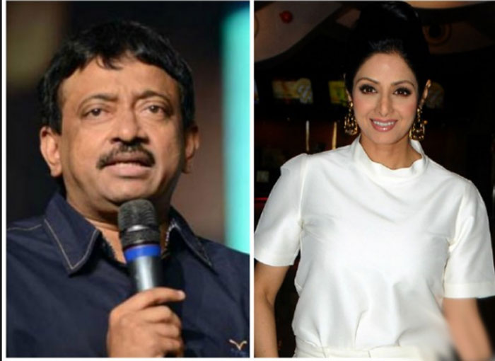 Ram Gopal Varma and Sridevi