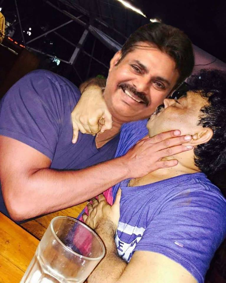 Ram Gopal Varma morphed pic with Pawan Kalyan