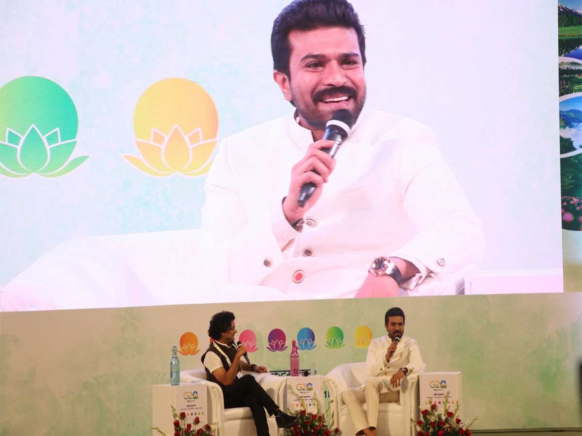 Ram Charan talks at G20 Summit