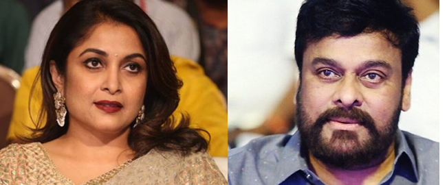 Ramyakrishna Wants To Act In A Web Series With Chiranjeevi