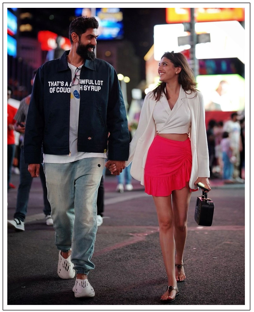 Rana Daggubati and Miheeka Bajaj Celebrate Fourth Wedding Anniversary with Love and Laughter