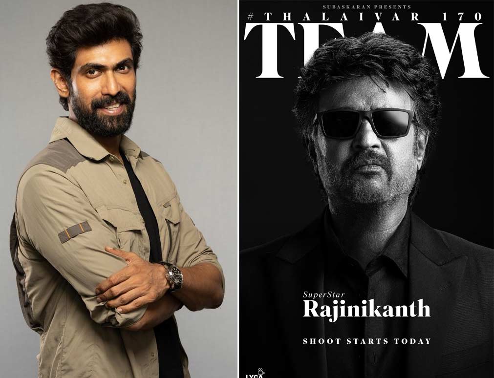 Rana starts shoot for Rajini Vettaiyan cinejosh