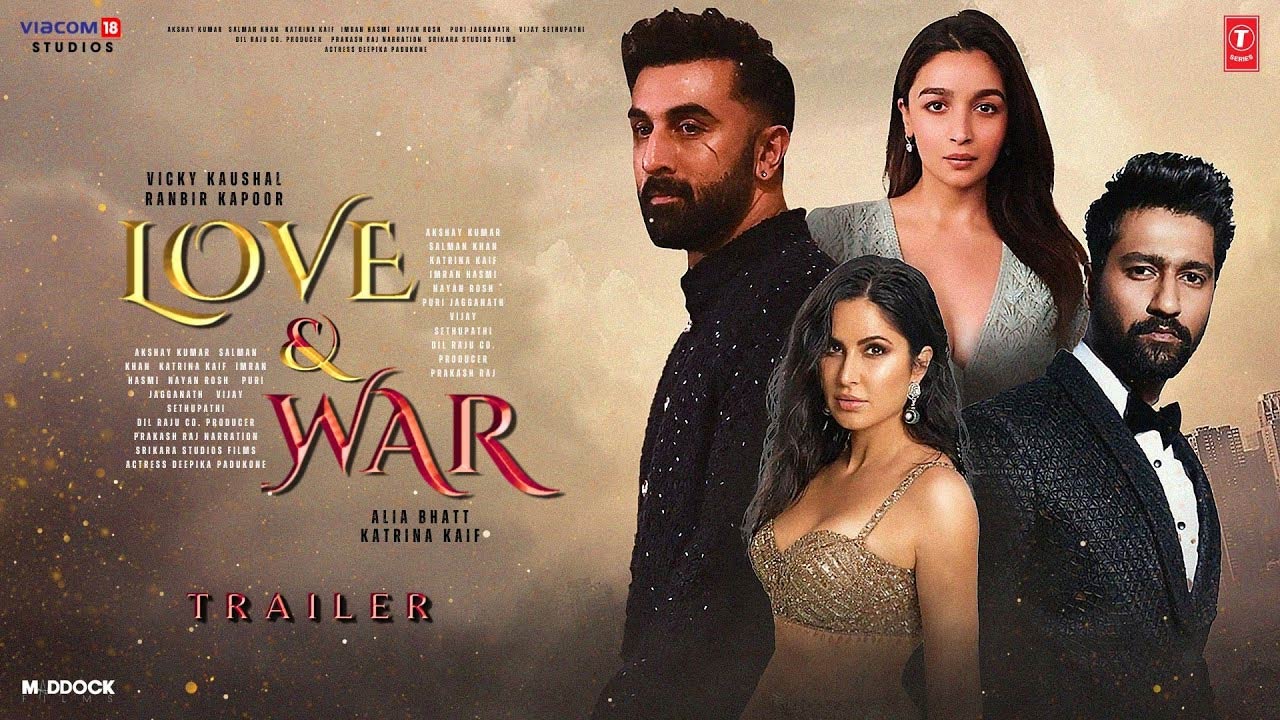 Ranbir, Alia, Vicky Love and War