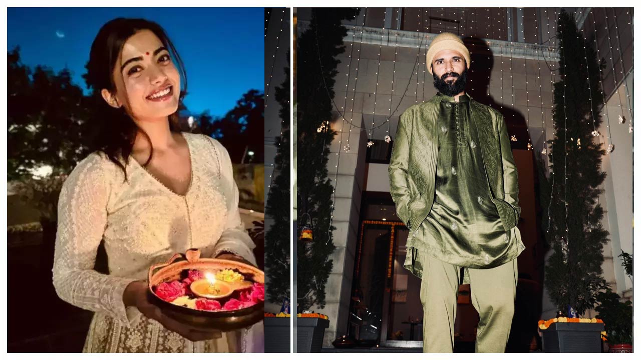 Rashmika and Vijay Deverakonda Diwali Celebrations Went Viral