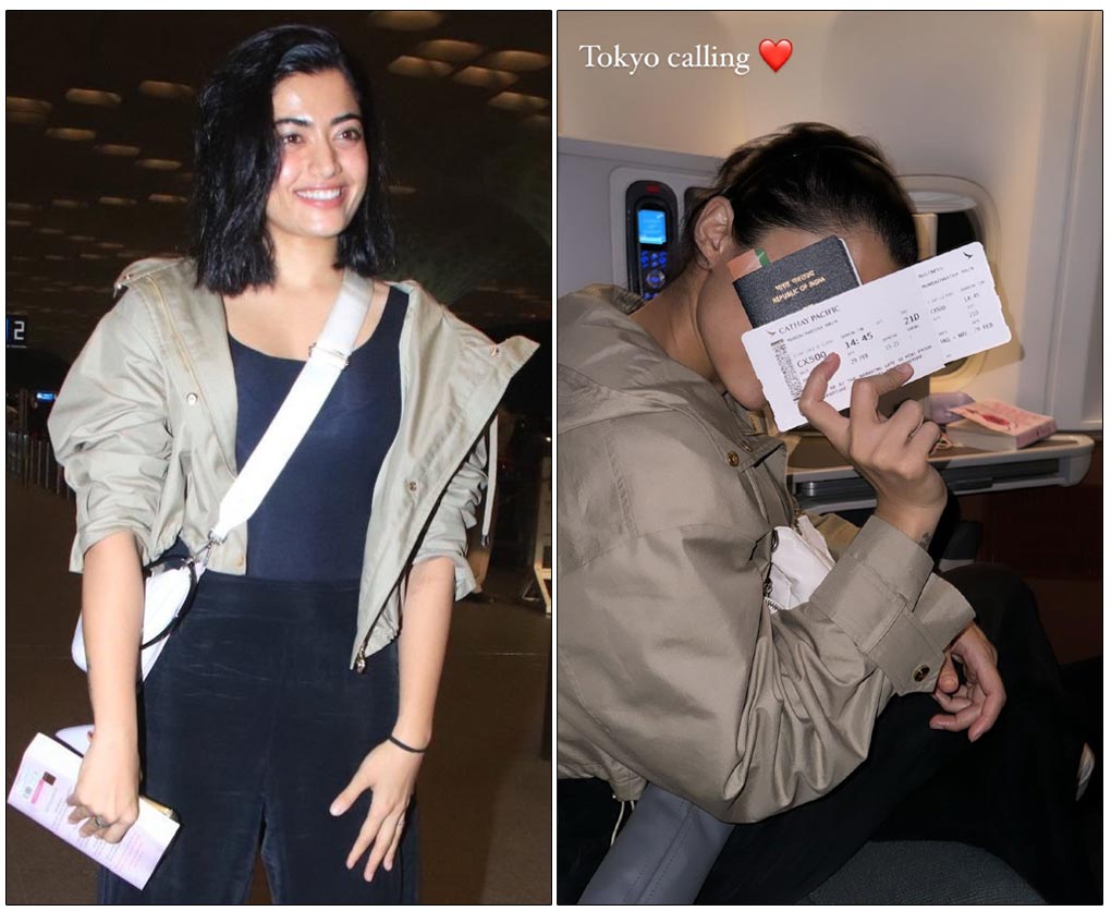  Rashmika Mandanna Flies To Japan