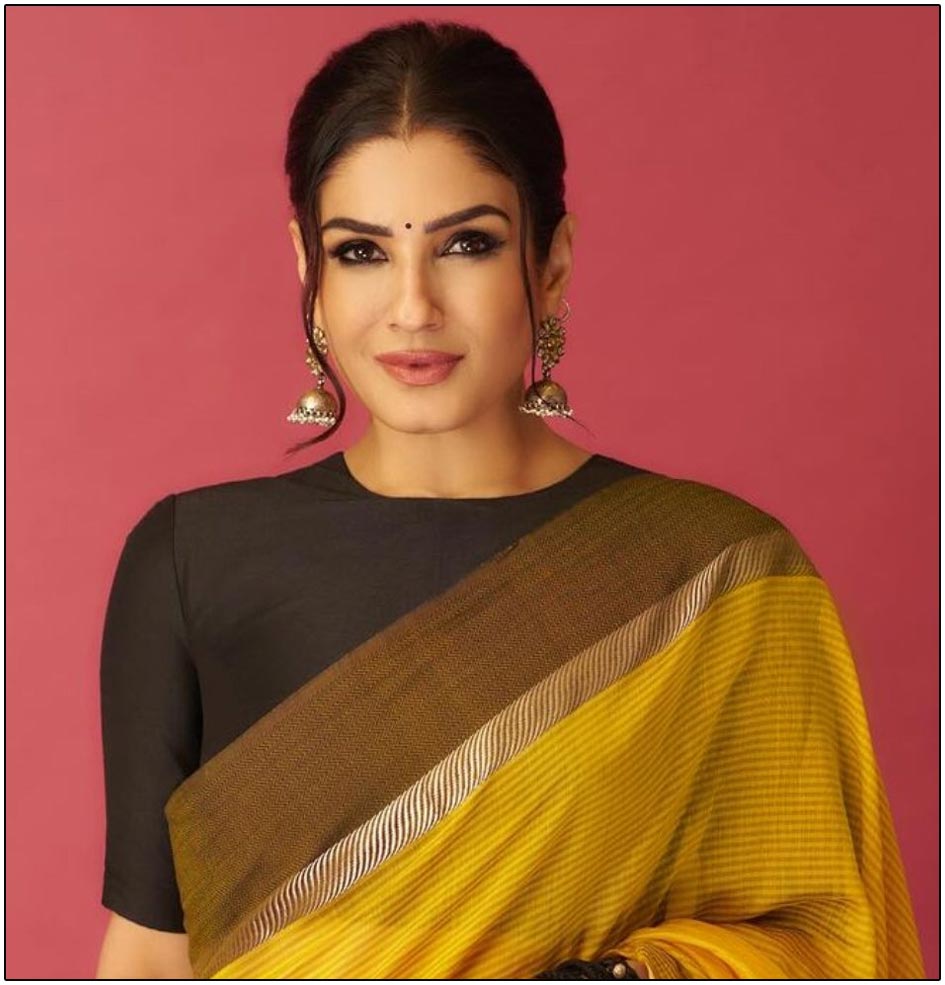 Raveena Tandon Strong Action Against Defamatory Video | cinejosh.com