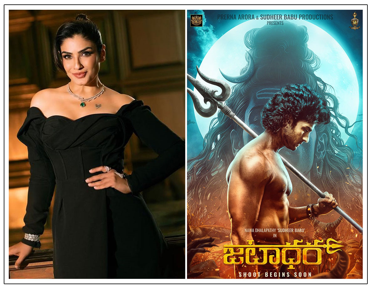 Raveena Tandon Returns to Telugu Cinema with Jatadhara