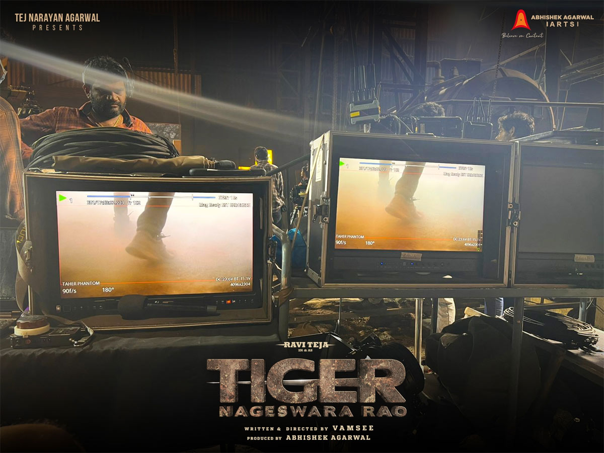 Ravi Teja Canned High Octane Sequence For Tiger Nageswara Rao