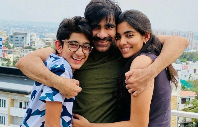 Ravi Teja Family Time In Corona Lockdown