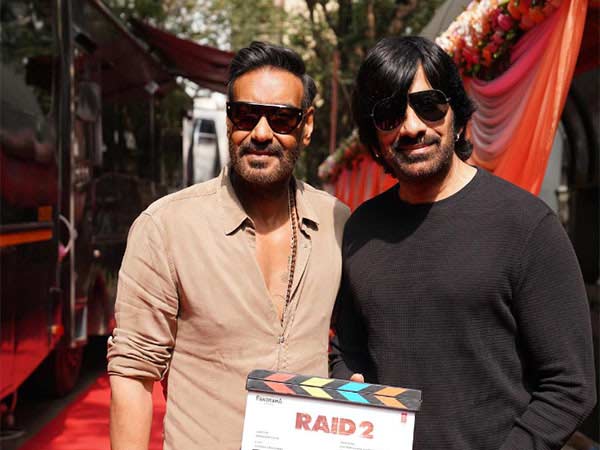 Ravi Teja First Clap For Ajay Devgn Raid 2