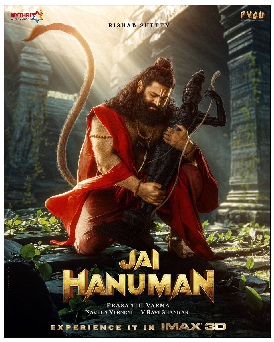 Rishab Shetty Embarks on a Divine Journey as Hanuman in Jai Hanuman