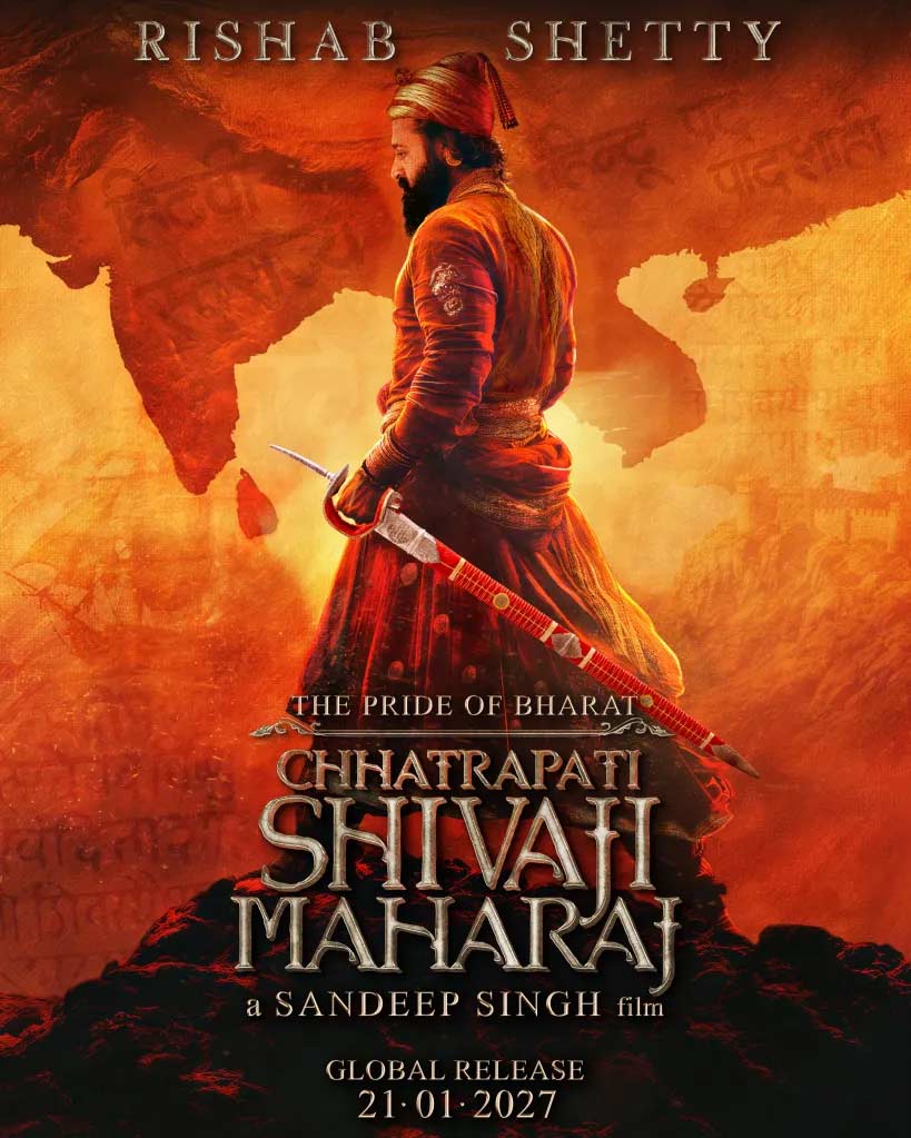 Rishab Shetty Embodies Chhatrapati Shivaji