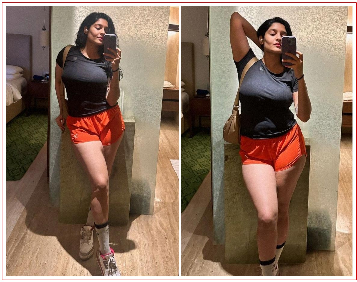 Ritika Singh Ravishes With Redhot Pose