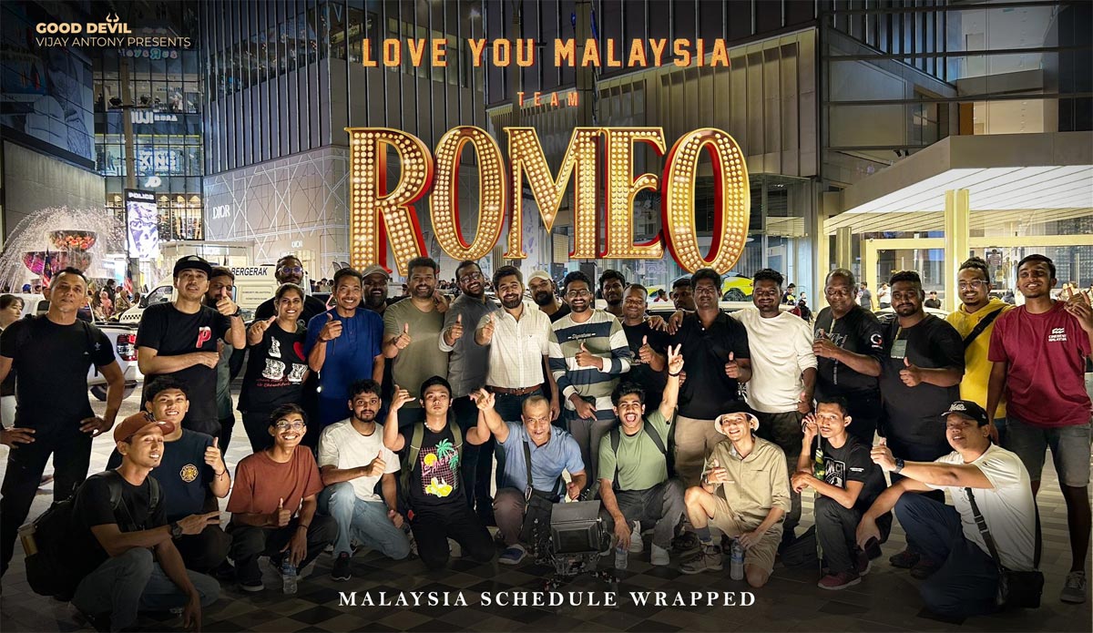 Romeo Wraps Malaysia Schedule