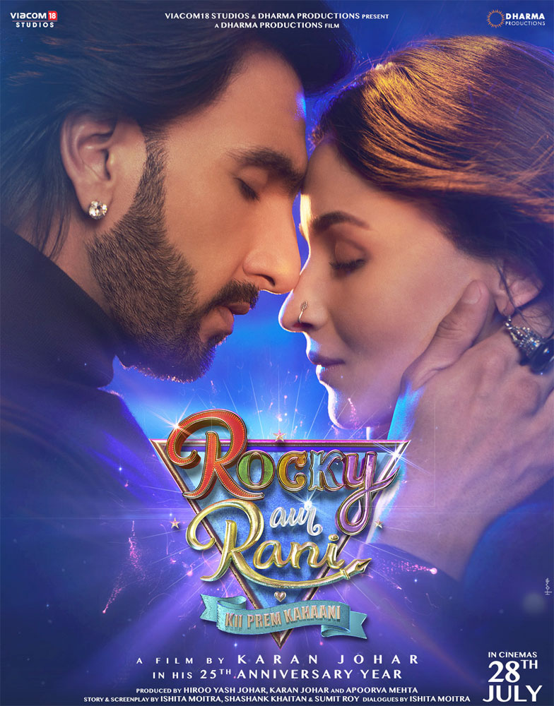 RRKPK Trailer review -A Grand Bollywood Romance