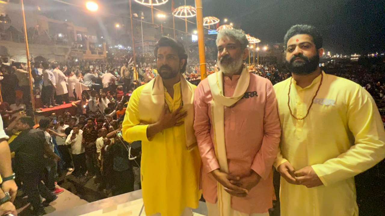 RRR's spiritual colors at Varanasi