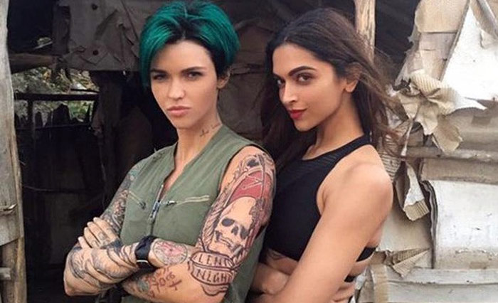 Ruby Rose  and Deepika Padukone