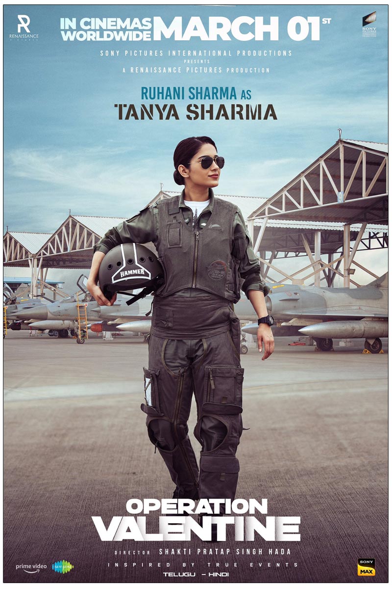 Ruhani Sharma As Tanya Sharma From Operation Valentine