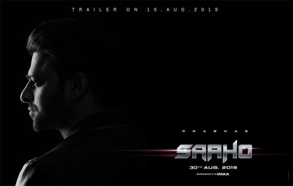 Saaho Trailer Poster