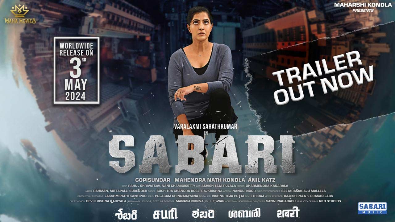 Sabari trailer out