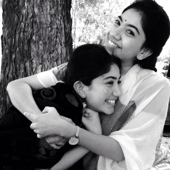 Sai Pallavi with Sister Pooja