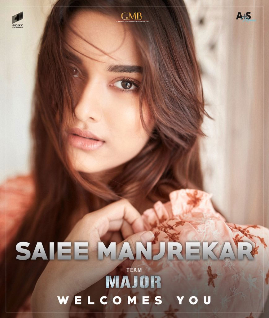 Saiee Manjrekar In Adivi Sesh’s Major