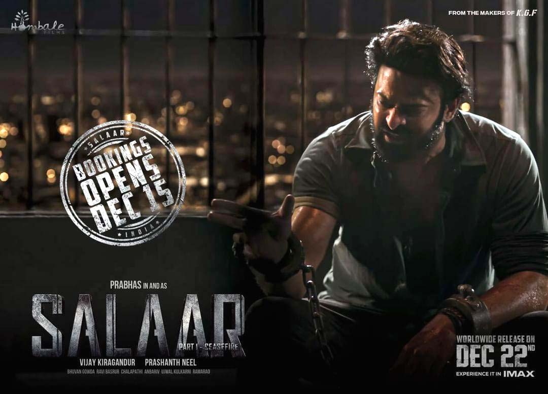 Salaar Getting Ready to Release on 22 December 2023