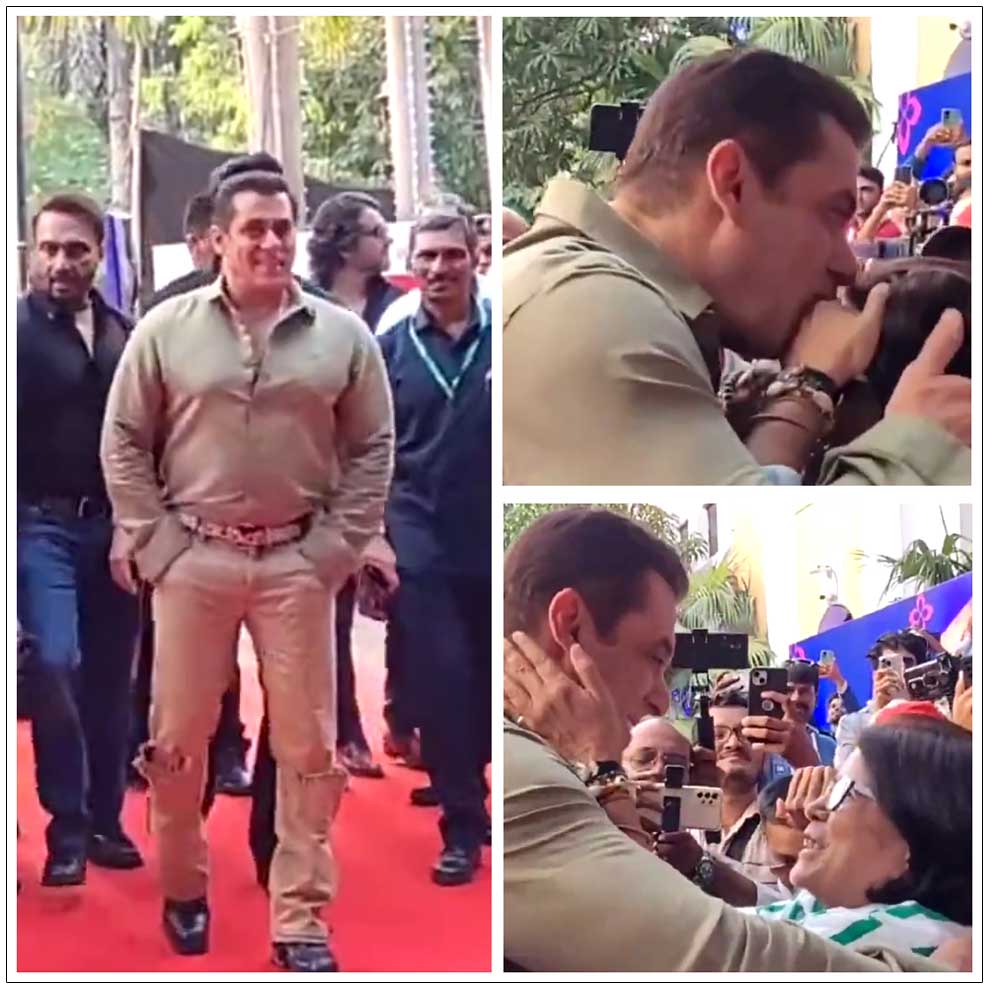 Salman Khan at 54th International Film Festival of India (IFFI)