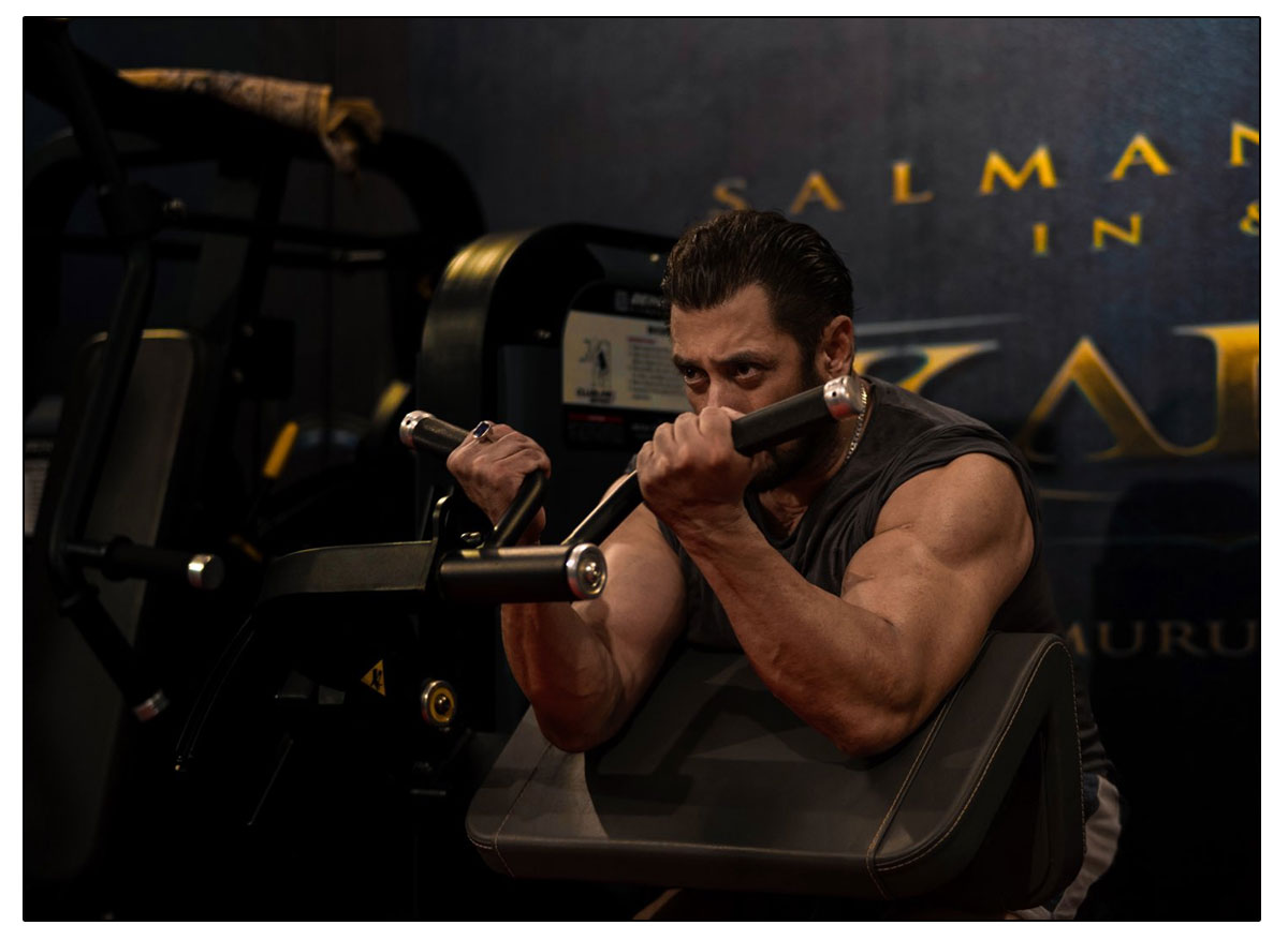 Salman Khan recently shared a glimpse of his intense workout routine on social media