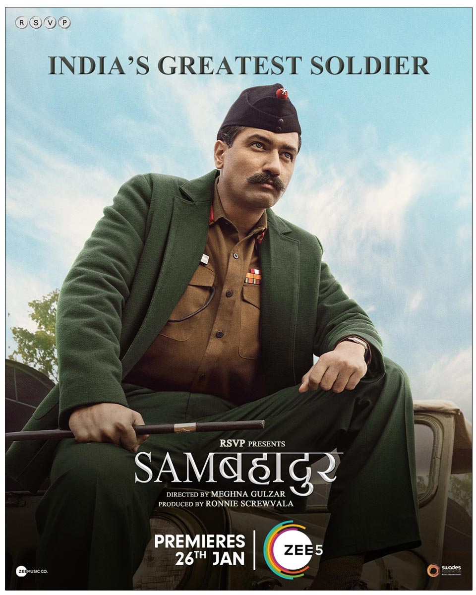 Sam Bahadur streaming on Zee5 From January 26