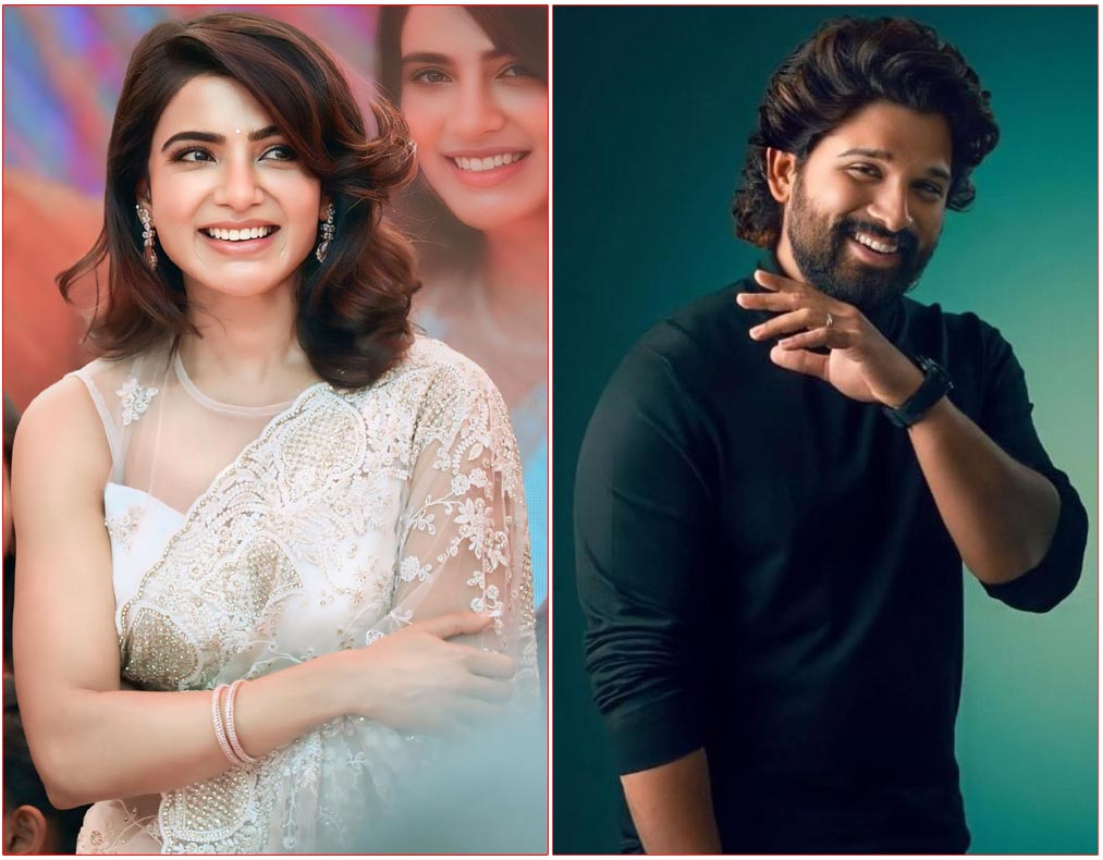 Samantha  about Allu Arjun