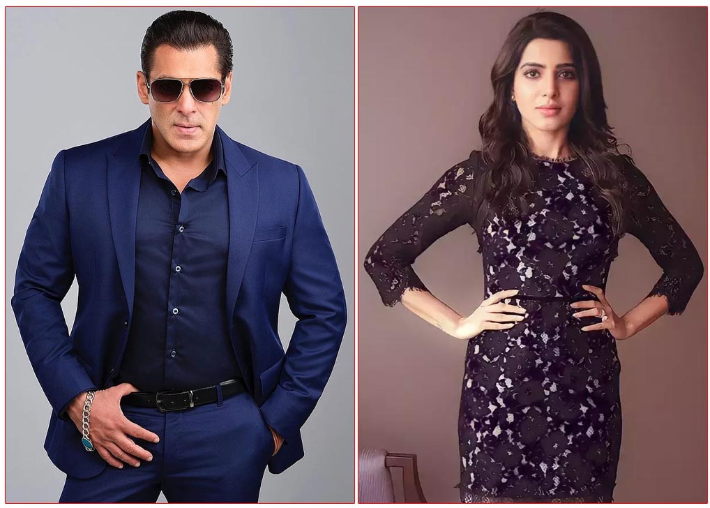 Samantha Planning To Romance Salman Khan