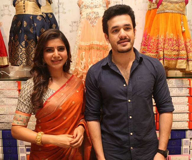 Samantha Special In Akhil Film