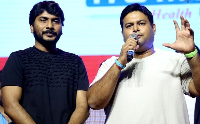 Sampath Nandi, SS Thaman on Goutham Nanda Audio Stage