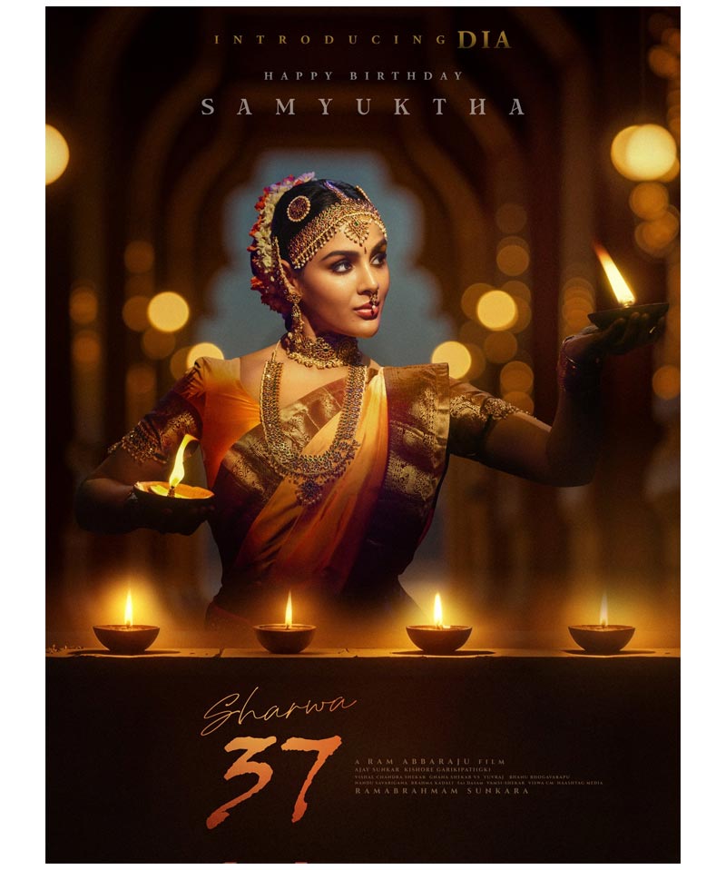 Samyuktha As Stunning DIA In Sharwa37