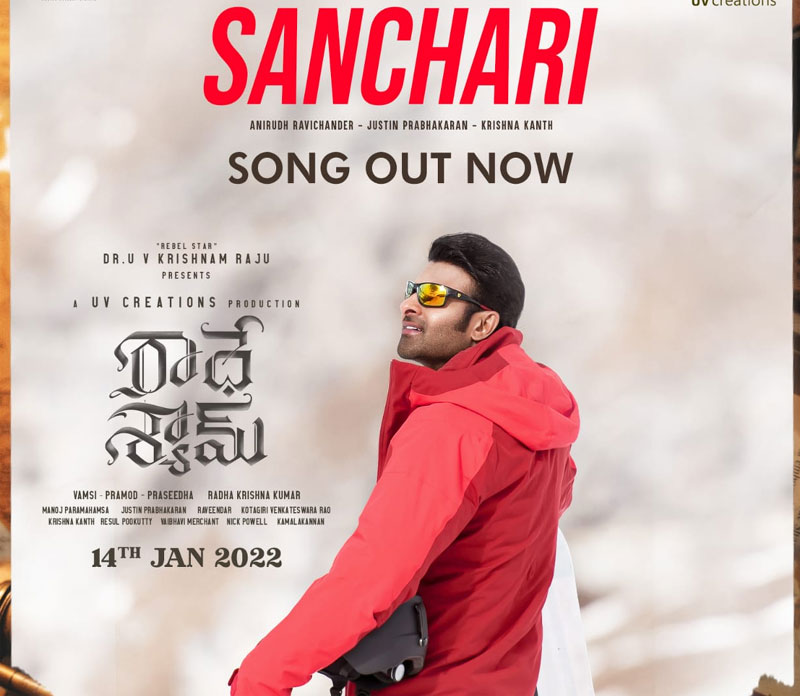 Sanchari full song from Radhe Shyam out