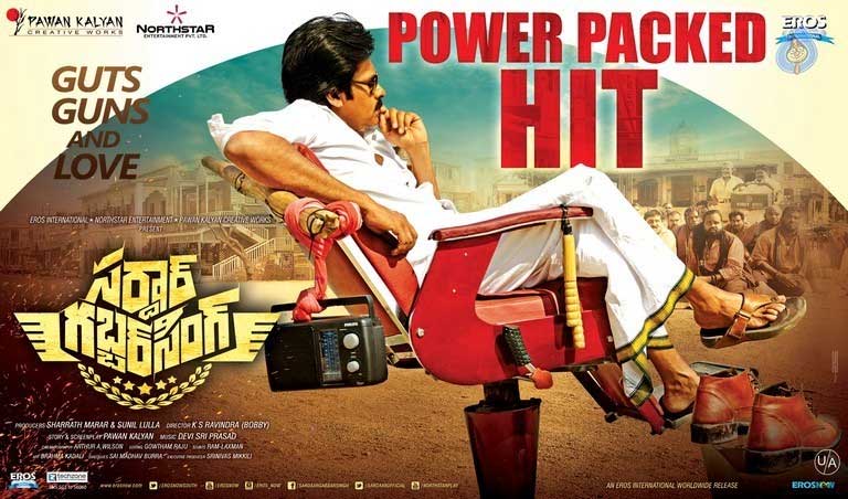 Sardaar Gabbar Singh Two Days AP and Telangana Collections