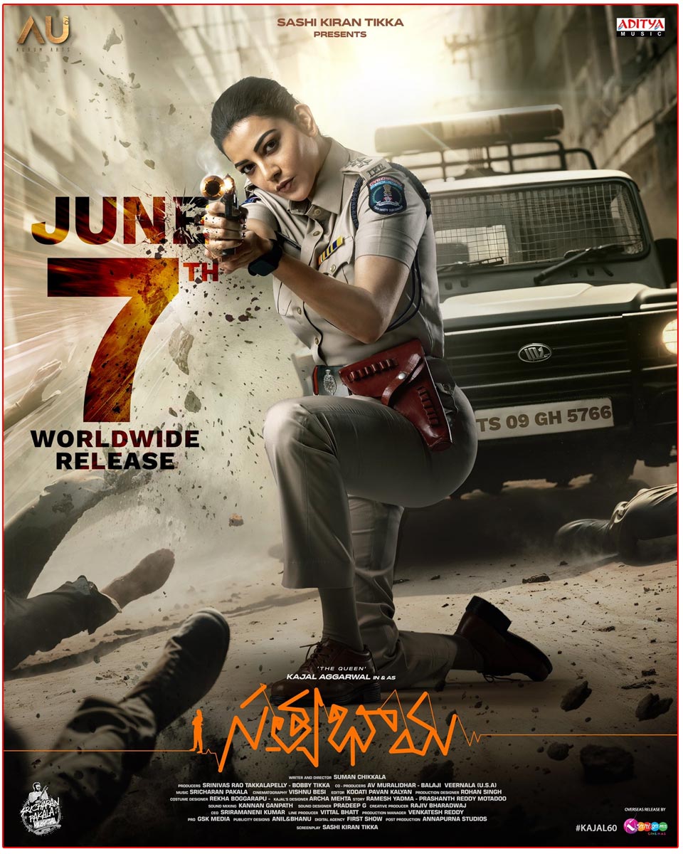 Satyabhama will be  hit the theaters on June 7